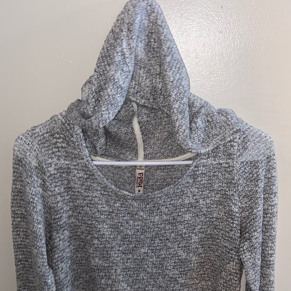 Mudd gray sweater hoodie